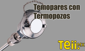 Termopar con termopozo