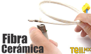 Termopar de fibra cerámica 1200ºC